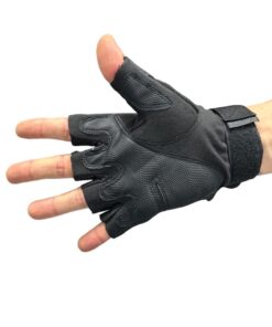 Alternative view of  Yarım Parmak Taktik-Eldiven Siyah
