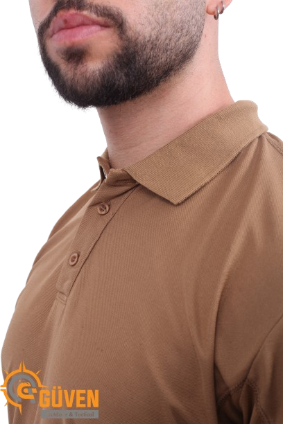 Outdoor Taktik T-Shirt Çöl - Görsel 4