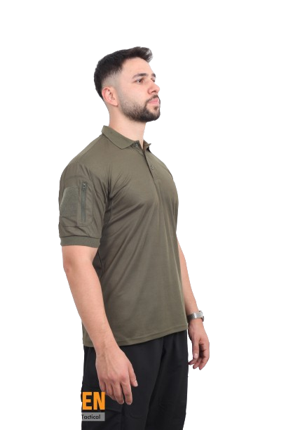 Outdoor Taktik T-Shirt Haki