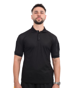 Outdoor Taktik T-Shirt Siyah