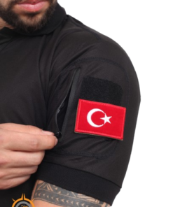 Alternative view of Outdoor Taktik T-Shirt Siyah